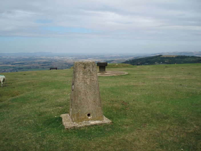 Cleeve Common summit Cleeve Common summit
